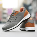 Mens PU Leather Casual Sneakers