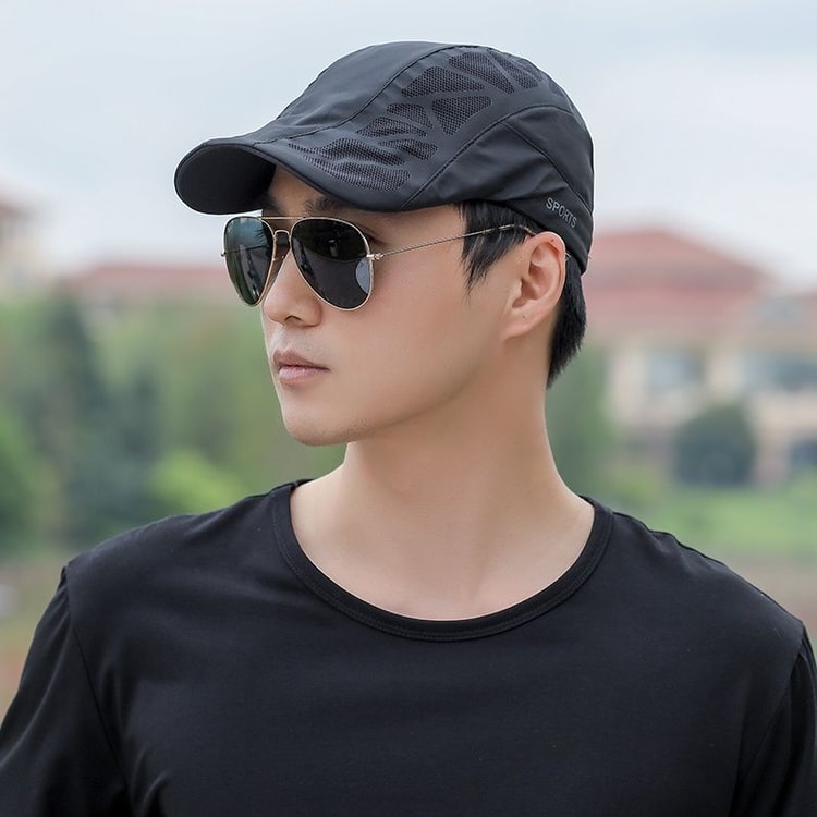Mens Letter Flat Ivy Cap Summer Beret Hat