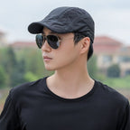 Mens Letter Flat Ivy Cap Summer Beret Hat