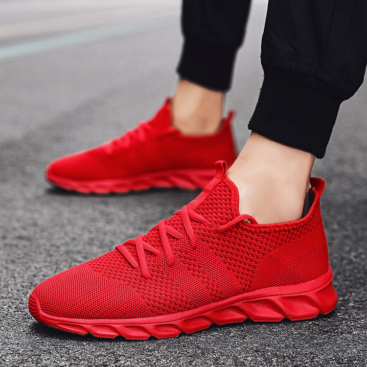 Mens Casual Sneakers Mesh Slip On Loafers Fashion Flats Breathable Big Size for Spring Summer