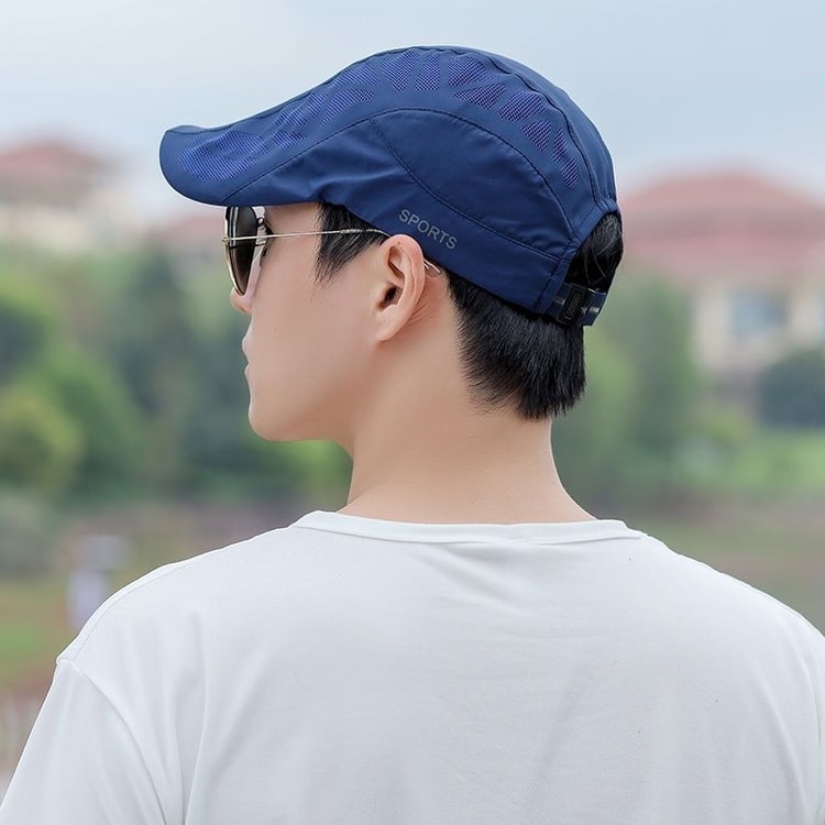 Mens Letter Flat Ivy Cap Summer Beret Hat