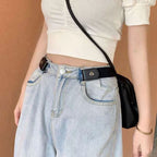 Buckle Free Elastic Waist Belt Adjustable Invisible No Buckle Belt