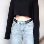 Buckle Free Elastic Waist Belt Adjustable Invisible No Buckle Belt