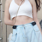 Buckle Free Elastic Waist Belt Adjustable Invisible No Buckle Belt