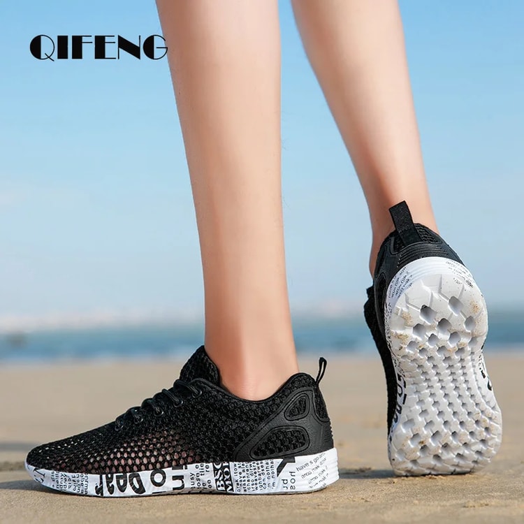 Mens Summer Casual Shoes Aqua Shoes Air Mesh Sneakers Sport Foam Footwear Fashion Beach Shoes